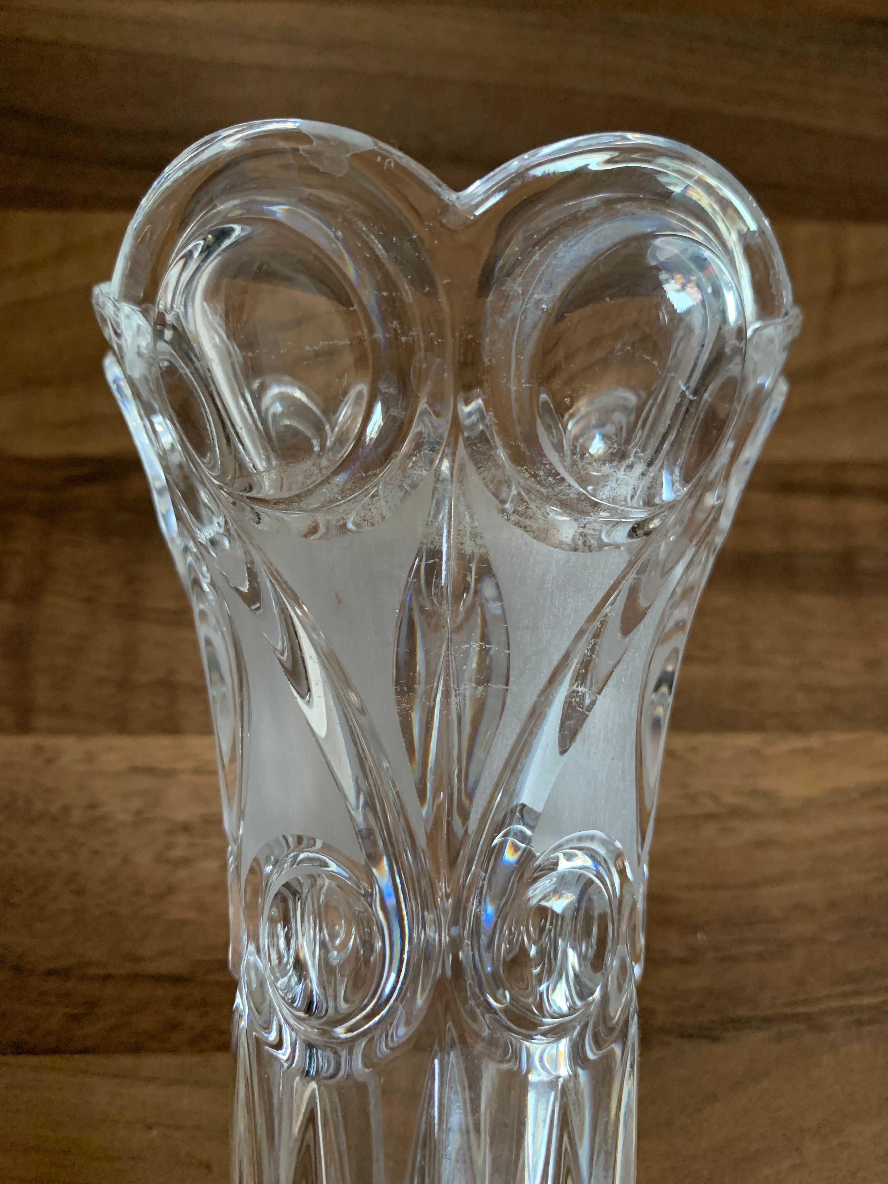 Old glass vase