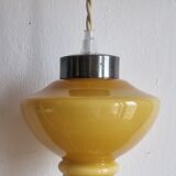 Ochre opaline walkaround in bedside lamp