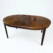 Table scandinave extensible en palissandre des années 60