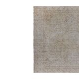 Vintage Turkish Oushak Handwoven Rug 144x265 cm