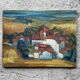 Huile sur toile C. Lapicque