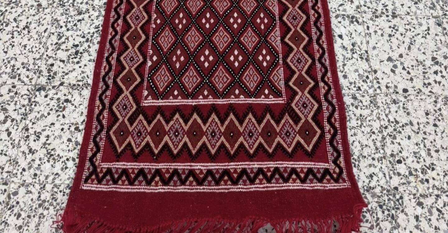 Handmade margoum carpet of superior quality