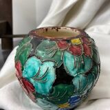 Ceramic ball vase