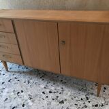 Vintage sideboard in light wood