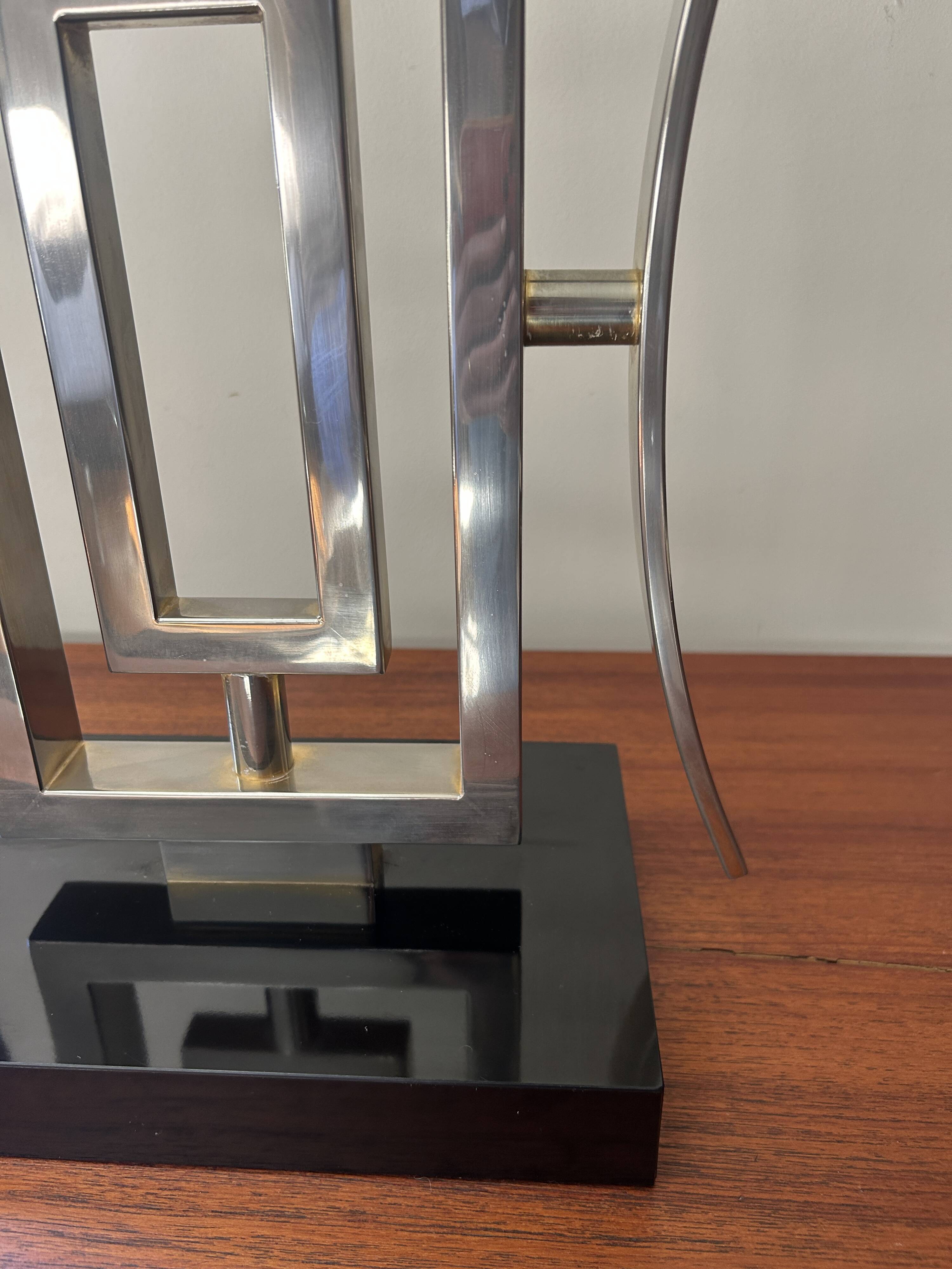 Table lamp, Hollywood Regency style Willy Rizzo 1970