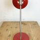 Vintage red east german table lamp from aka leuchten, 1970s