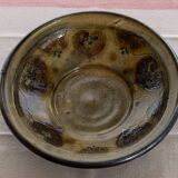 Handcrafted hollow dish with hearts pattern 1970s