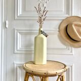 Bottle soliflore glazed stoneware