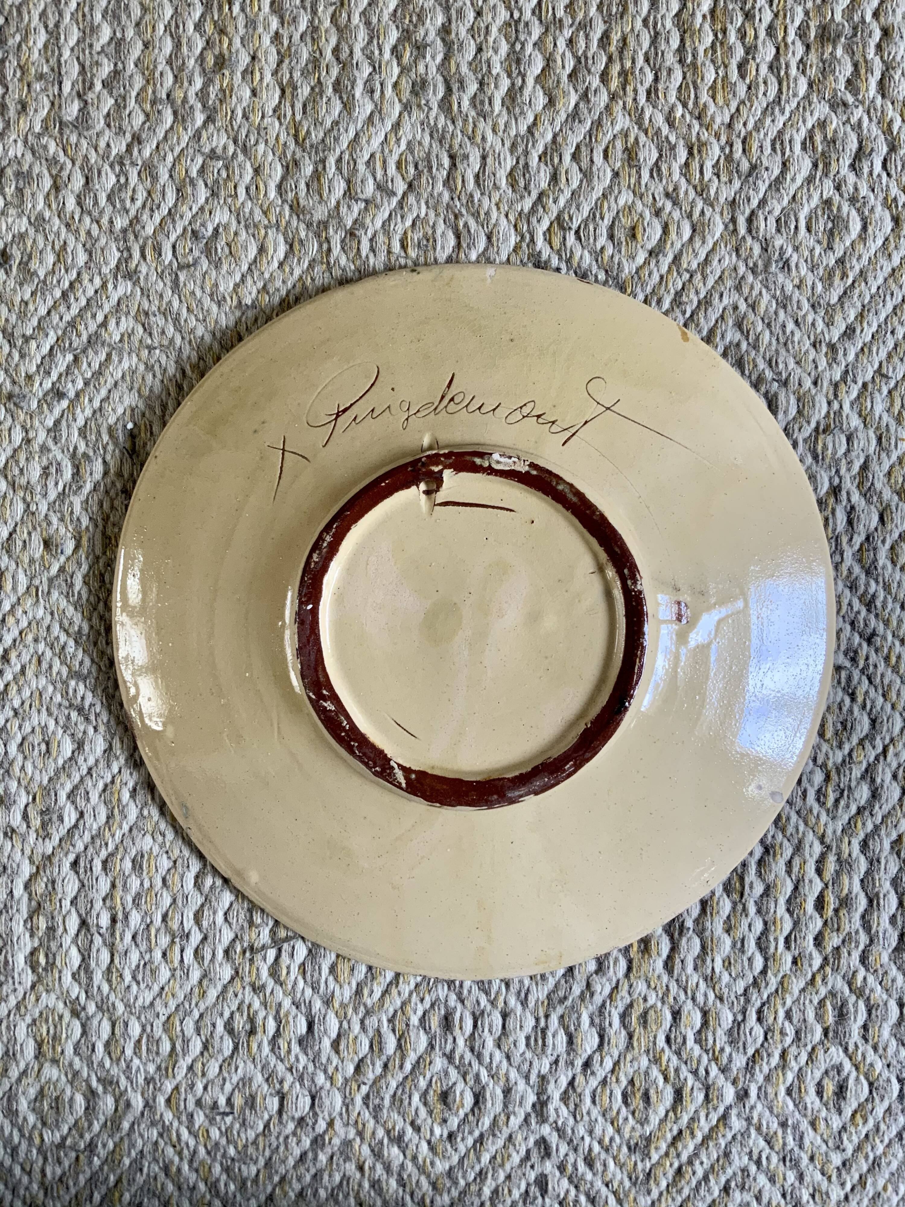 Wall dish Puigdemont Spain