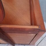 Austinsuite dressing table chest of drawers in Art Deco style oak 1960