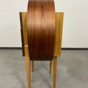 Oval wooden commode by Kreatippcci Studio