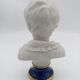 Child bust in biscuit. Capodimonte .