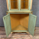 Venetian baroque notch in lacquered and gilded wood around 1900