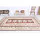 Vintage Turkish Hand-Knotted Wool Cotton Red Area Rug 202x301