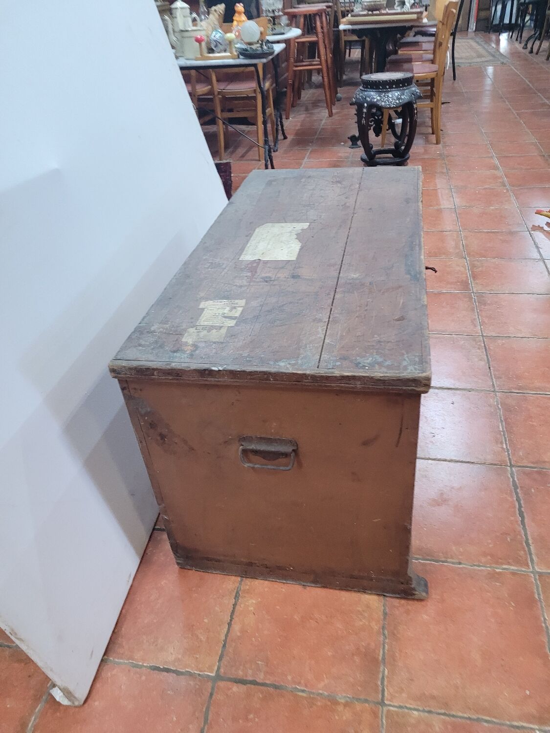 Former traveling trunk