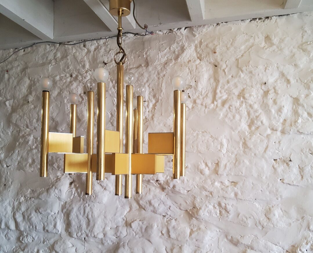 Vintage lustre doré années 70