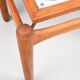 Table d'appoint en chêne vintage