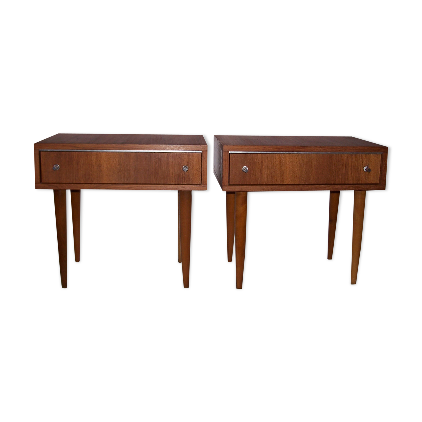 2 bedside tables - 50s
