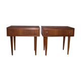 2 bedside tables - 50s
