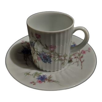 Tasse en porcelaine de Limoges Gérard Dufraisseix Abbot 1900