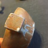 4 enamelled sandstone bowls