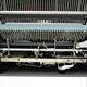 typewriter Olympia metal large cart A3 years 60