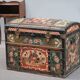 Large French wedding chest from the early 20th century.
