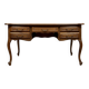 Bureau de centre style louis XV en chêne vers 1950