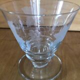 20 crystal glasses from Portieux