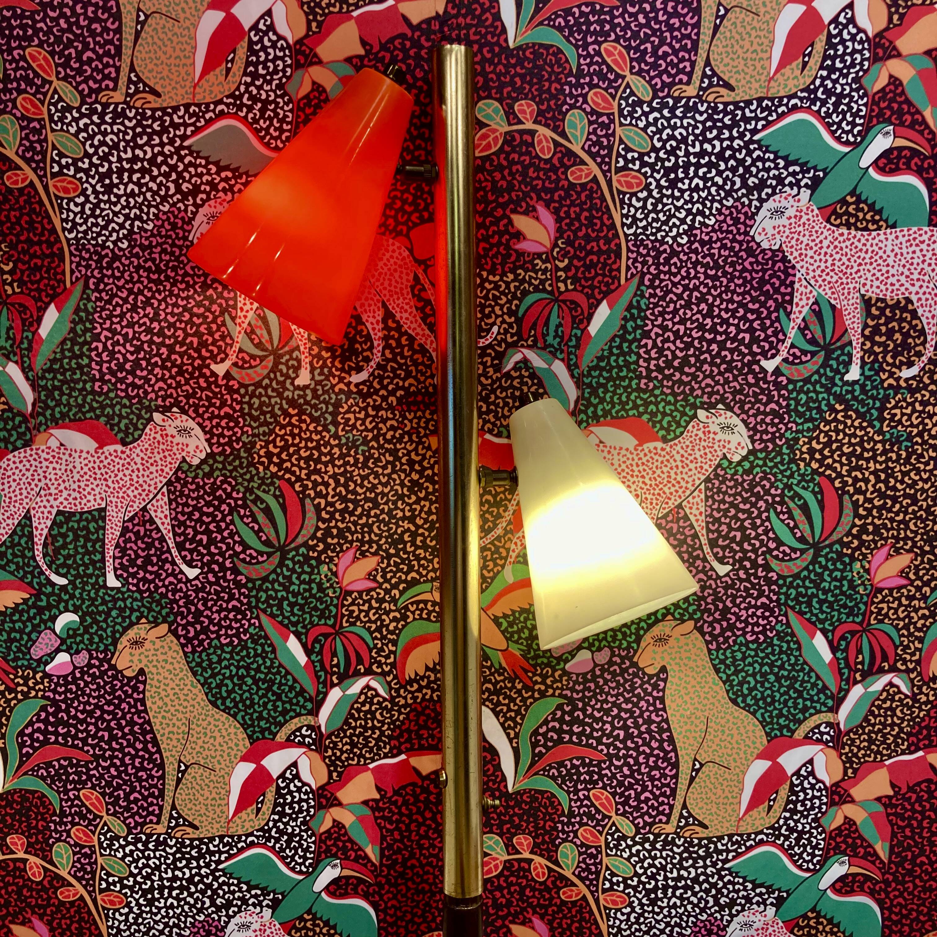 American floor lamp design 1950.