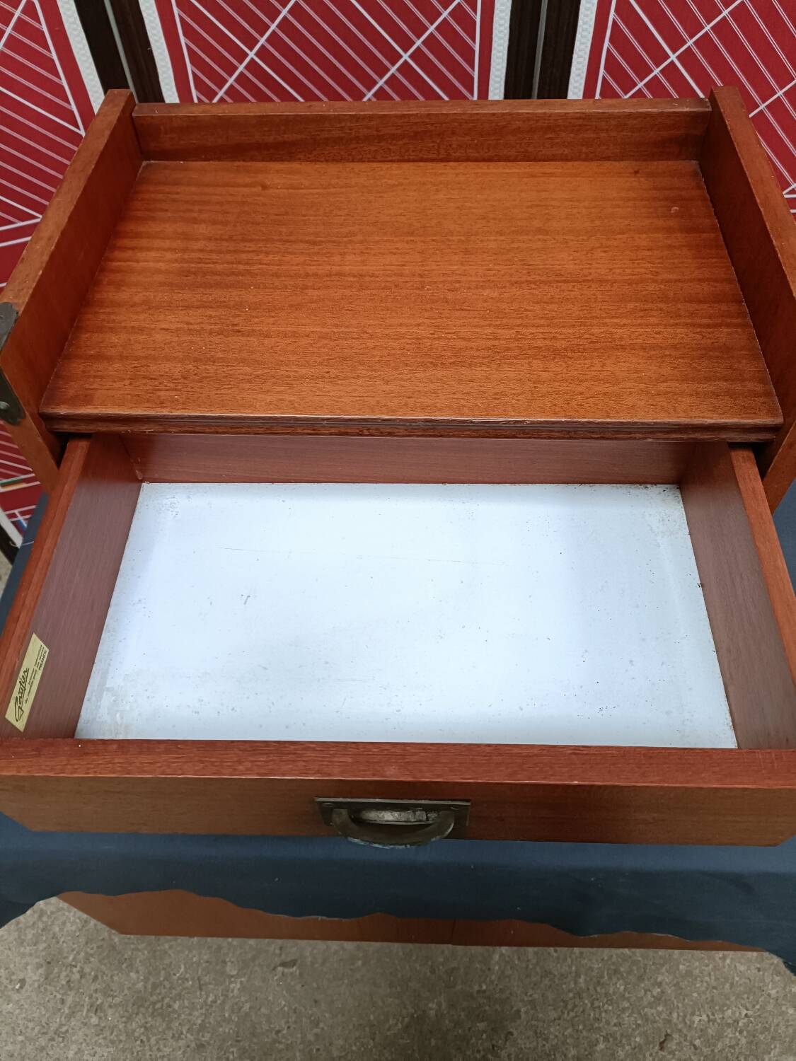 Vintage bedside table, Gautier