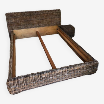 "kubu" rattan double bed