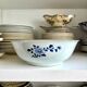 Saladier Compagnie des Indes en porcelaine bleue