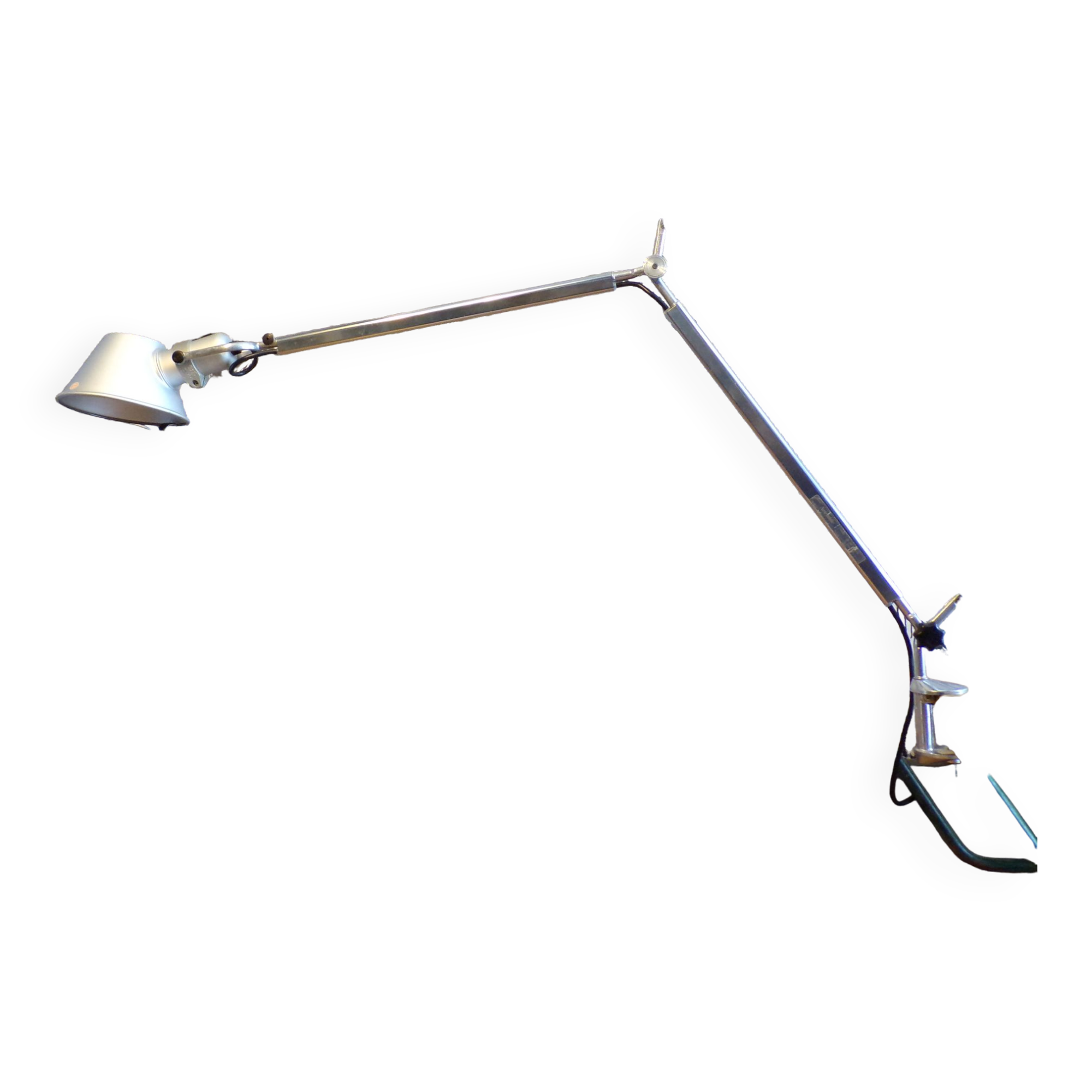 Tolomeo tavolo lamp with clamping vice