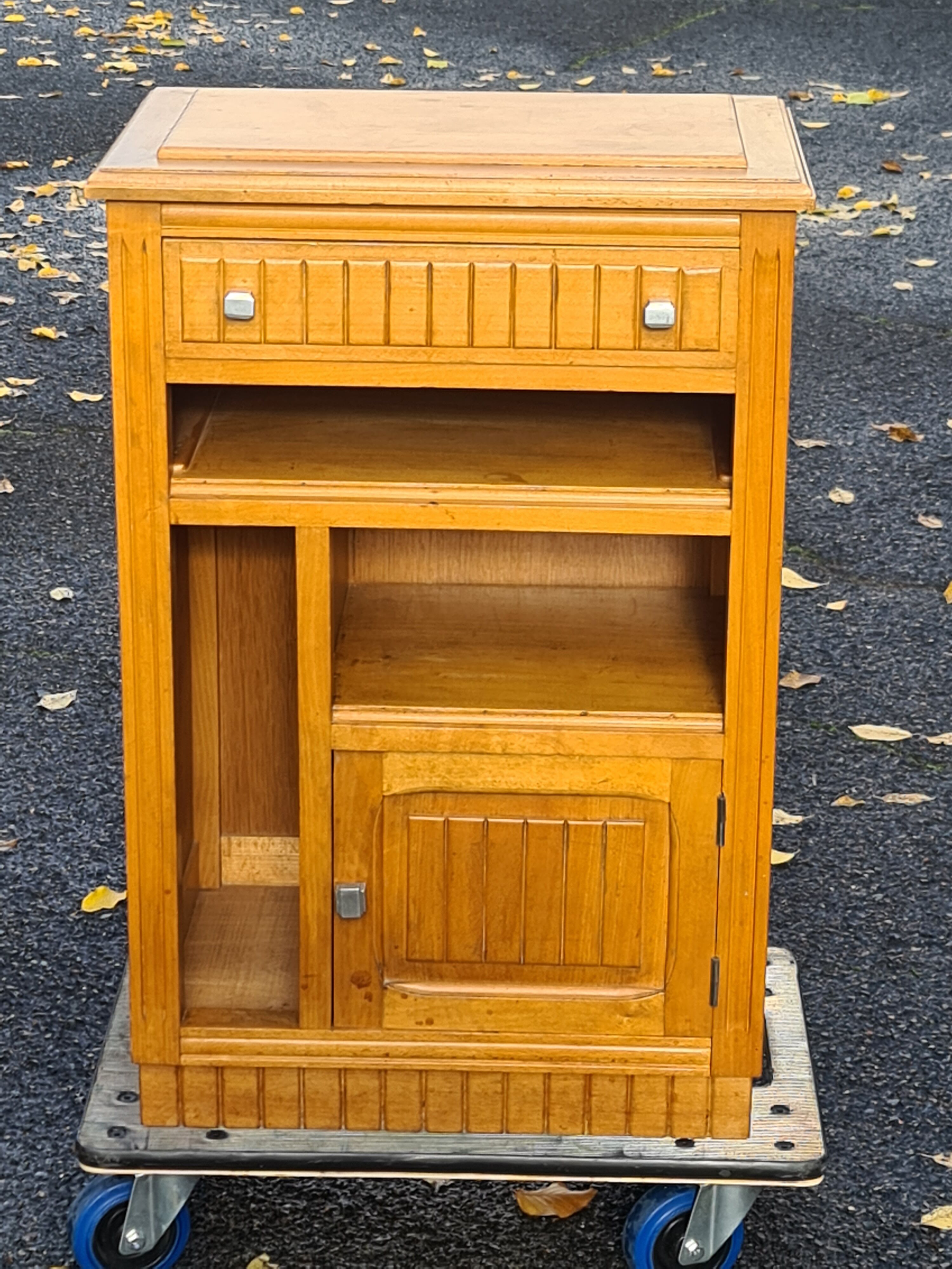 Art deco jam maker 1940-50 solid wood