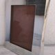 Designer silver metal photo frame