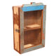 Original polychrome patina burmese teak wall display