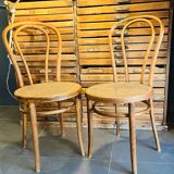 Chaises Thonet en cannage