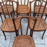6 thonet chairs model 56 thonet