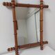 bamboo mirror, vintage, 45 by 56cm