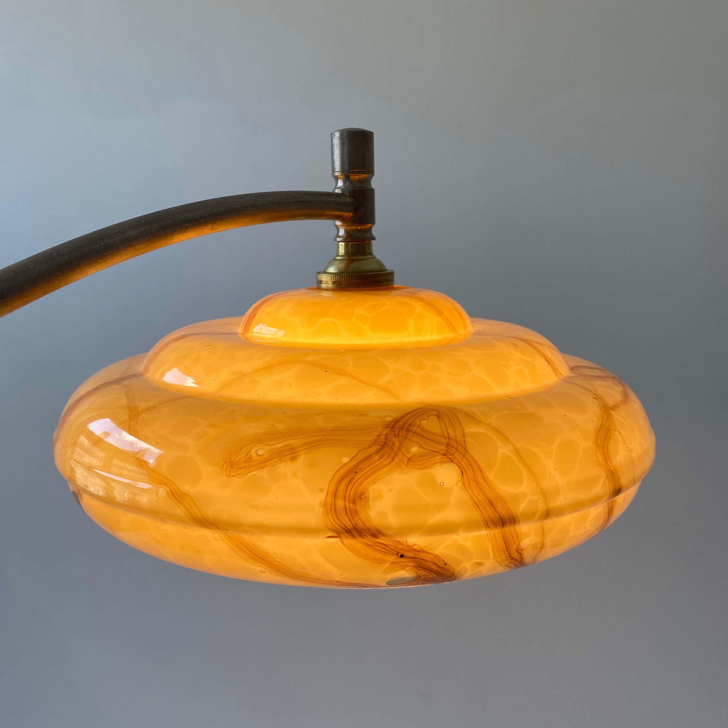 Set of 3 vintage wall lamps 1950