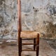 Pair of folk art chairs, France, mid-20th century