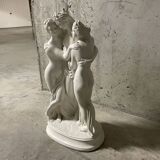 Plaster statue “The 3 Graces”