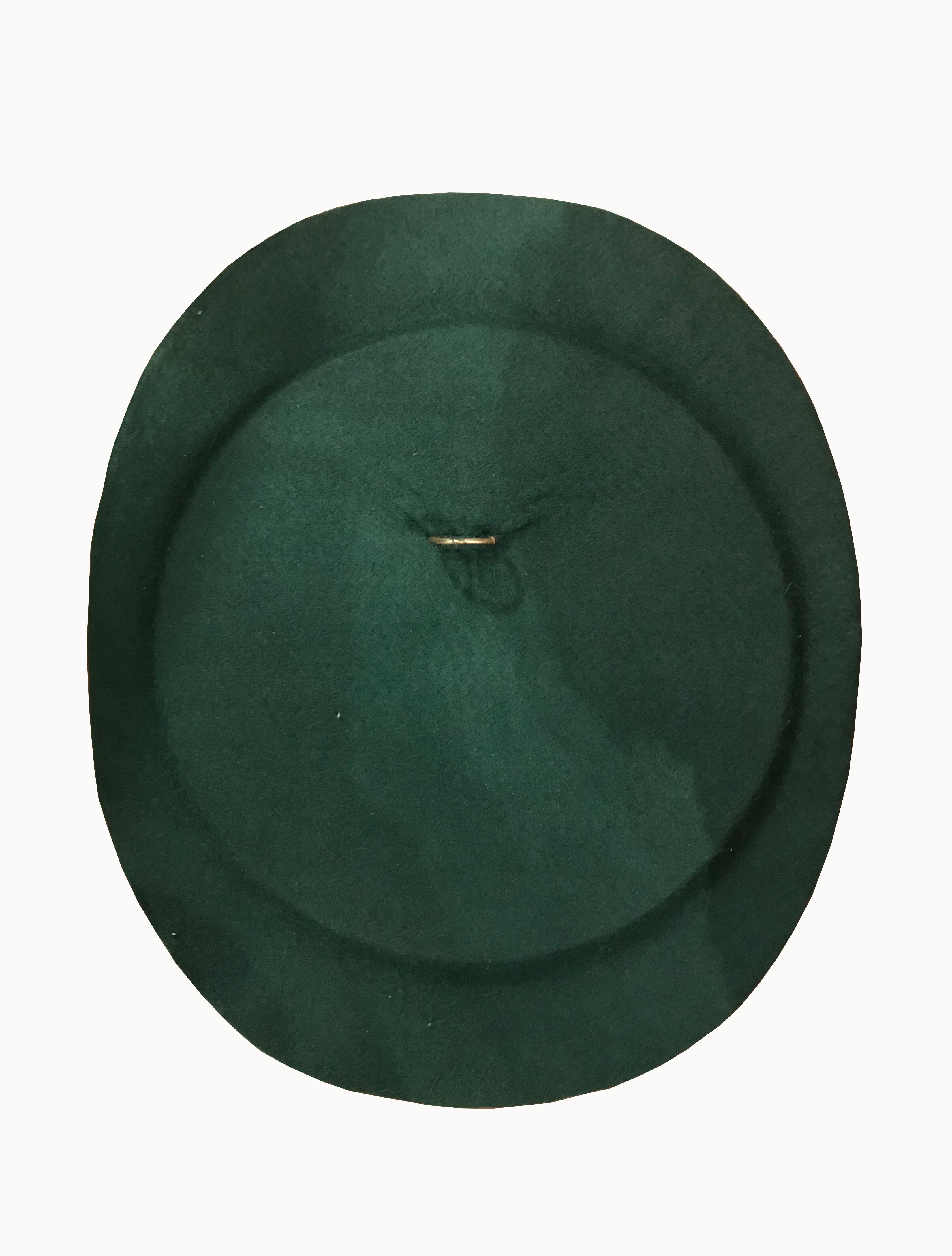 Miroir en céramique de Lembo 25x28cm