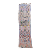 Vintage Berber Runner Rug - 322 x 84 cm