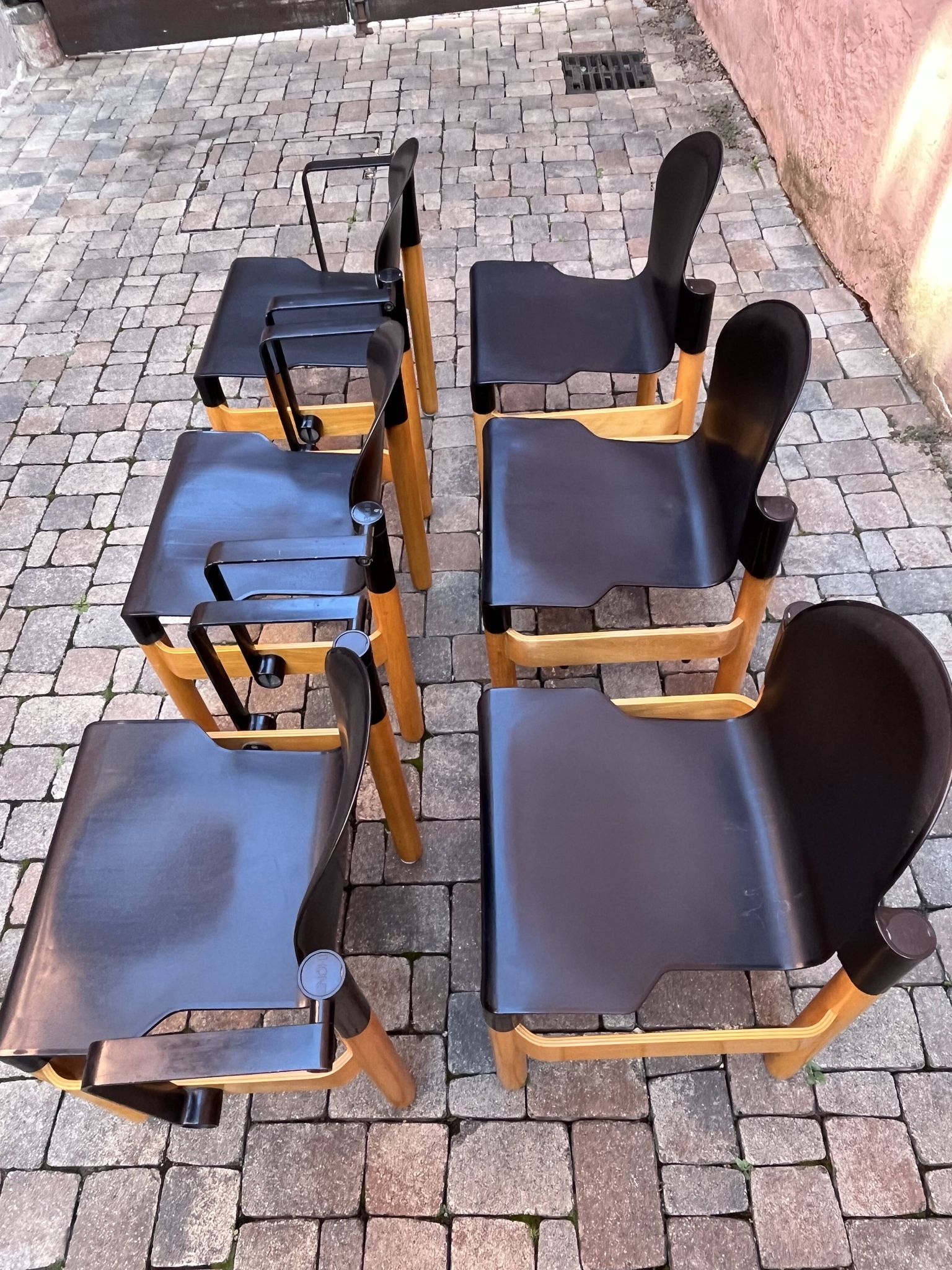 Thonet Flex 2000 chairs by Gert Lange