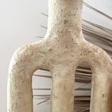 White terracotta pottery