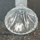 Hand-cut crystal vase