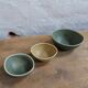 Mid-century Scandinavian set of 8 vases and bowls Rörstrand Ritzi Gunnar Nylund