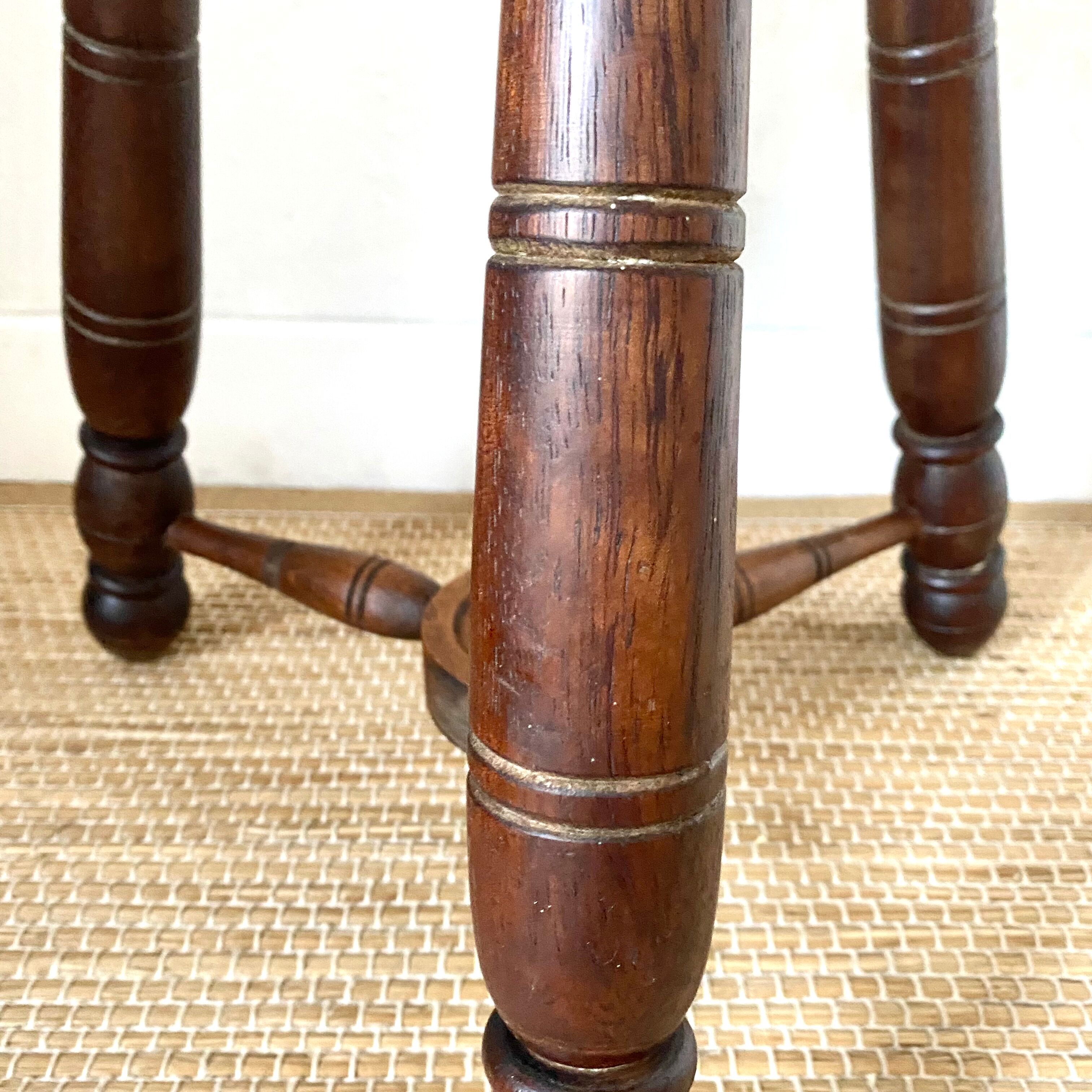 Vintage tripod stool